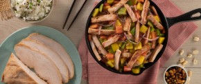 Fajitas de Pechuga de Pavo Ahumada Artesanal