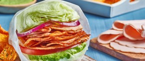 Healthy burger con pavo
