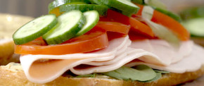 Chapata de Pechuga de Pavo con pepino